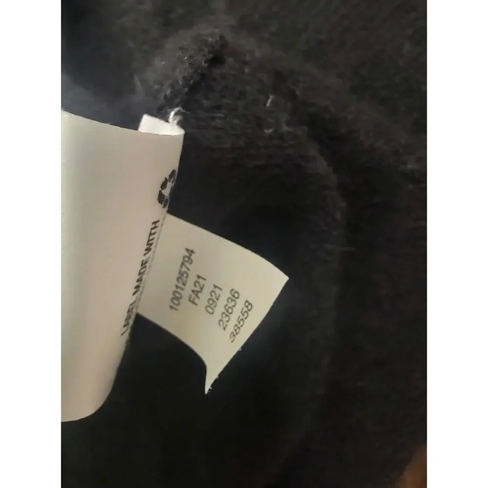 Charter Club Luxury Sweater Womens Medium 100% Cashmere V Neck Black - Picture 9 of 9